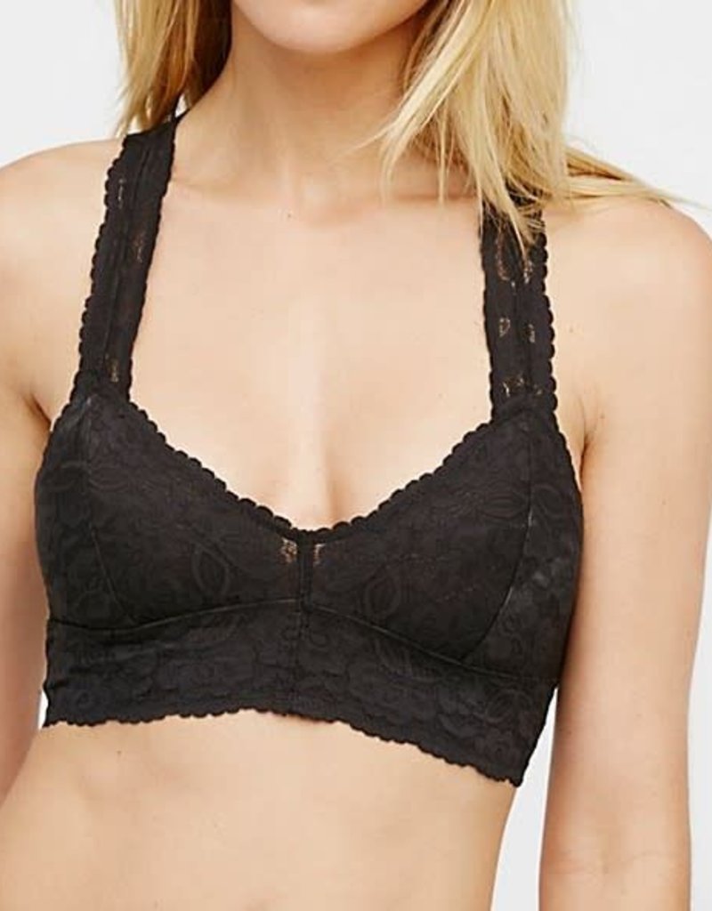 FREE PEOPLE GALLOON LACE RACERBACK