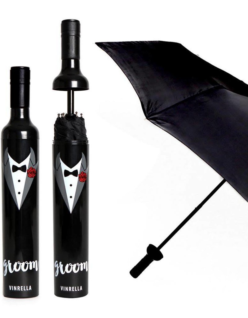 VINRELLA WINE BOTTLE UMBRELLA-GROOM