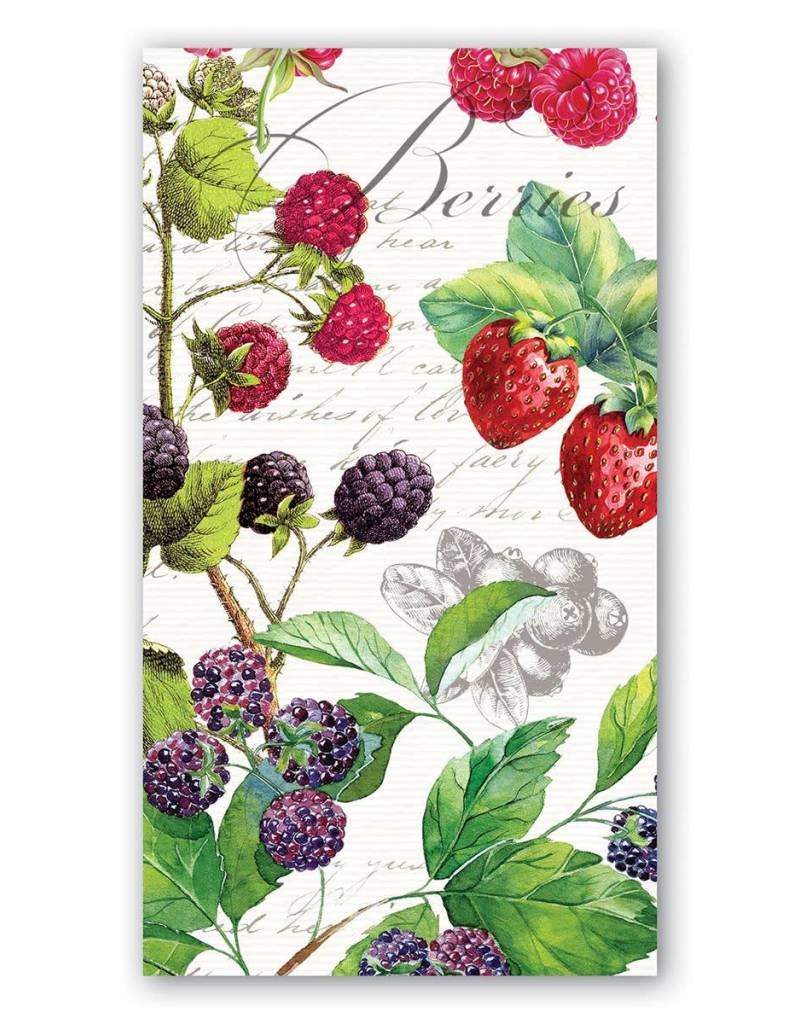 MICHEL DESIGN WORKS BERRY PATCH HOSTESS NAPKIN