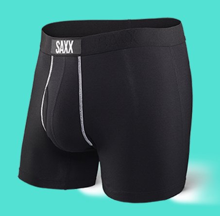 SAXX ULTRA BOXER BRIEF - BLACK SAXX ULTRA BOXER BRIEF - BLACK