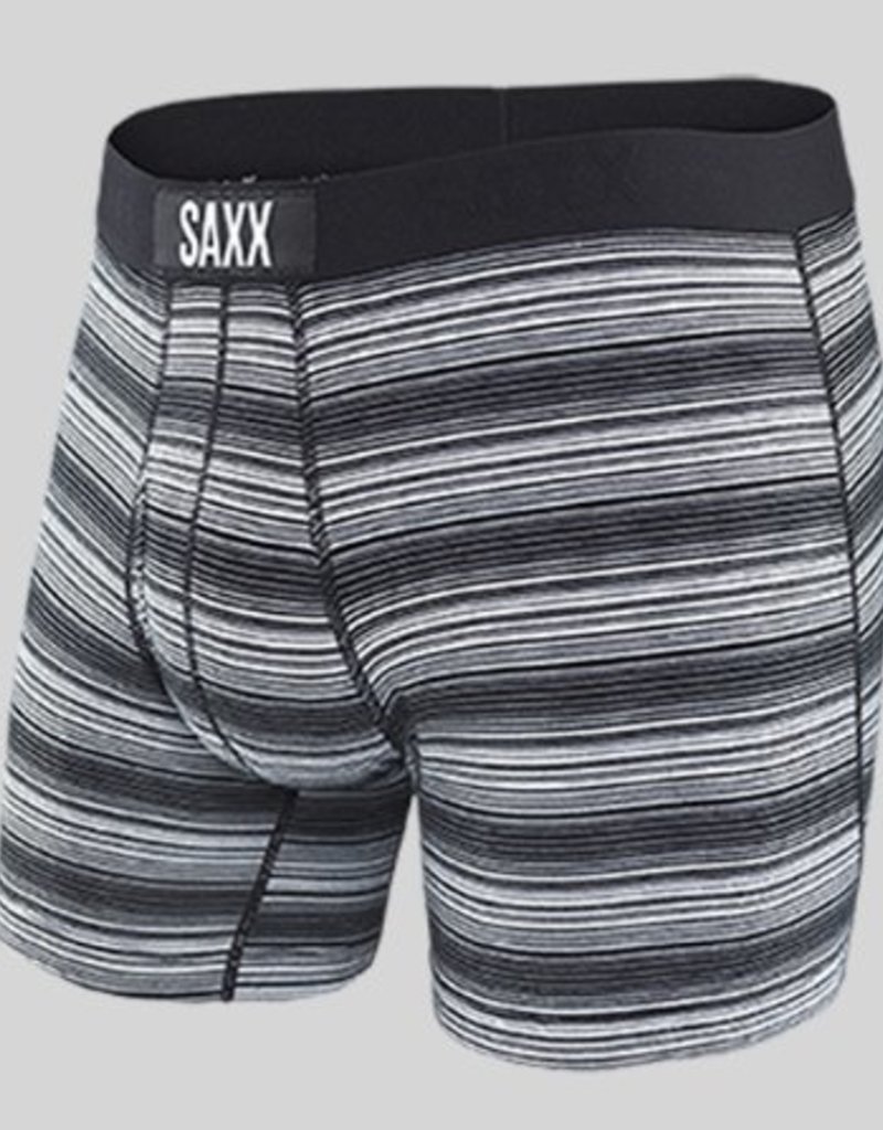 SAXX ULTRA BOXER BRIEF - BLACK OMBRE STRIPE