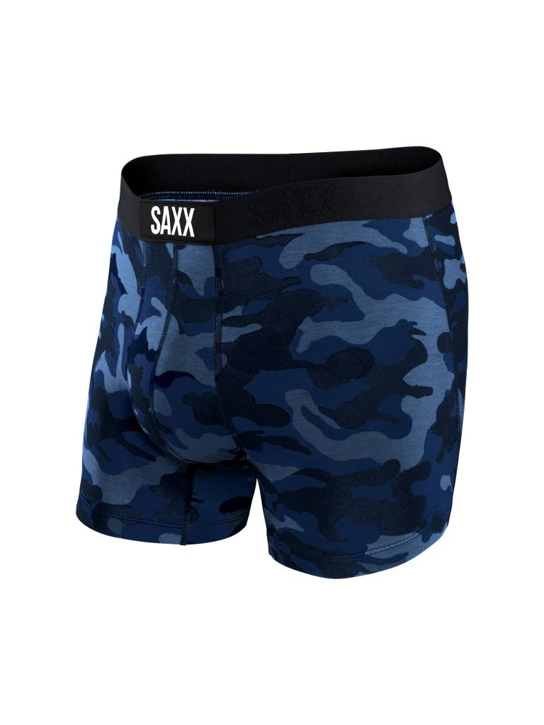 SAXX VIBE BOXER BRIEF-BLUE CAMO SAXX VIBE BOXER BRIEF-BLUE CAMO