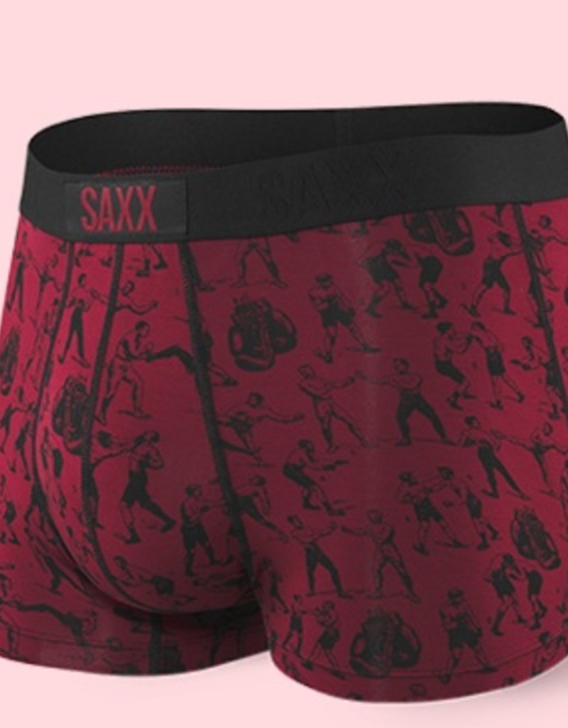 SAXX VIBE BOXER BRIEF- KNOCKOUT RED