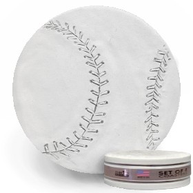 BASEBALL COASTER 4-PK BASEBALL COASTER 4-PK