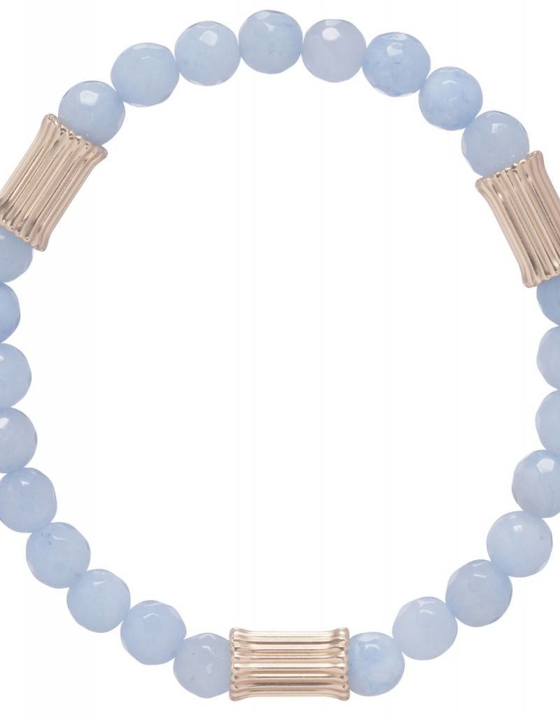 ENEWTON PROMISE DIGNITY TUBE BRACELET BLUE LACE AGATE