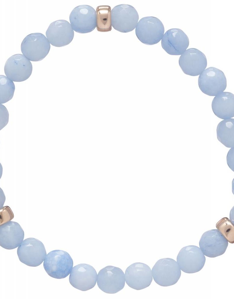 ENEWTON PROMISE EFFORTLESS BRACELET-BLUE LACE AGATE