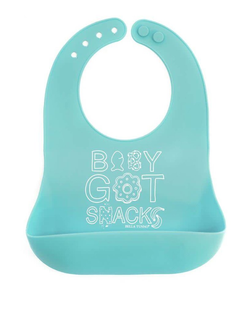 BELLA TUNNO WONDER BIB- BABY GOT SNACKS
