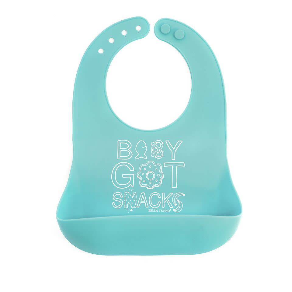 BELLA TUNNO WONDER BIB- BABY GOT SNACKS BELLA TUNNO WONDER BIB- BABY GOT SNACKS