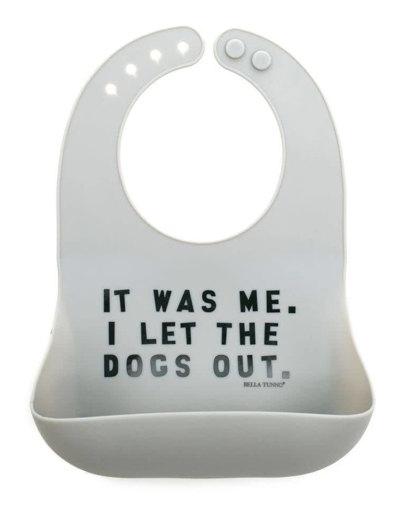BELLA TUNNO WONDER BIB- DOGS OUT