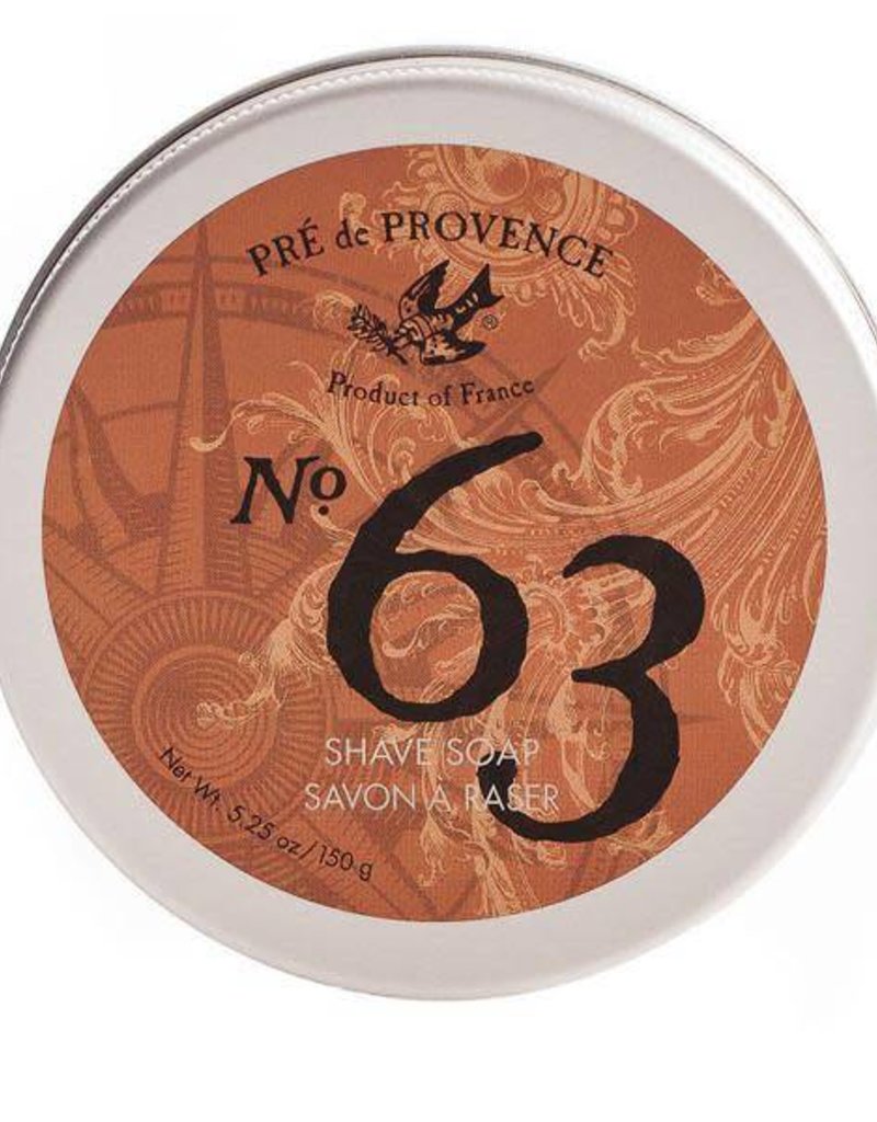 EUROPEAN SOAPS NO. 63 SHAVE SOAP