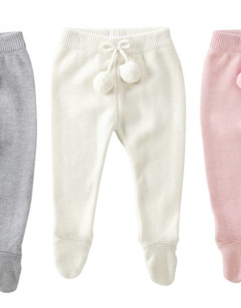 MUD PIE KNIT FOOTED LEGGINGS