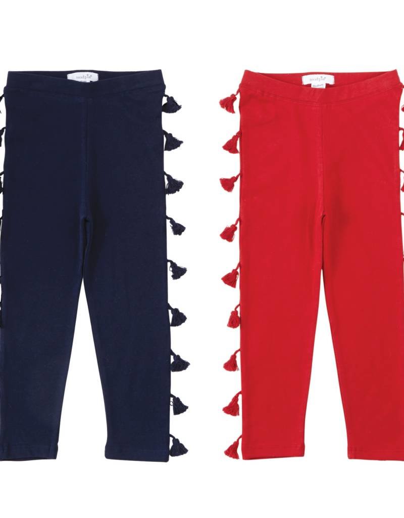 MUD PIE TASSEL LEGGINGS