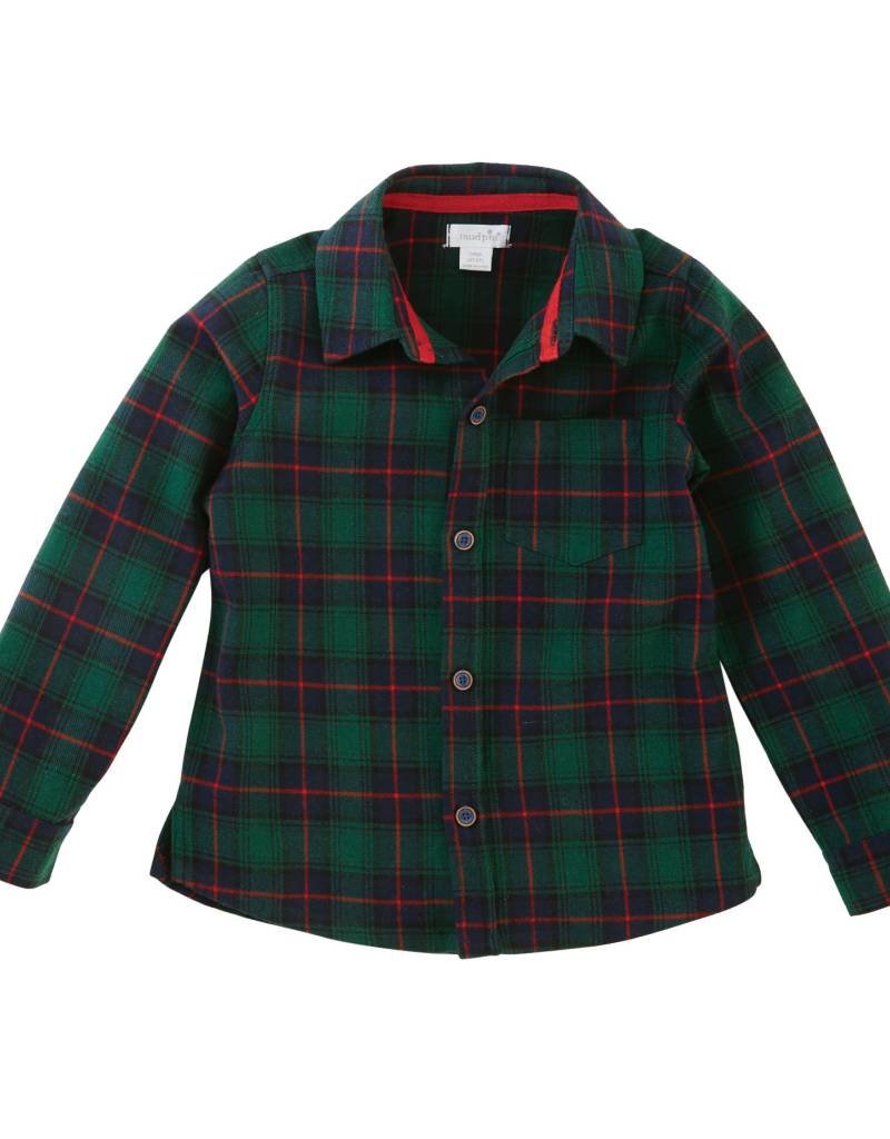 MUD PIE ALPINE VILLAGE BUTTON DOWN SHIRT