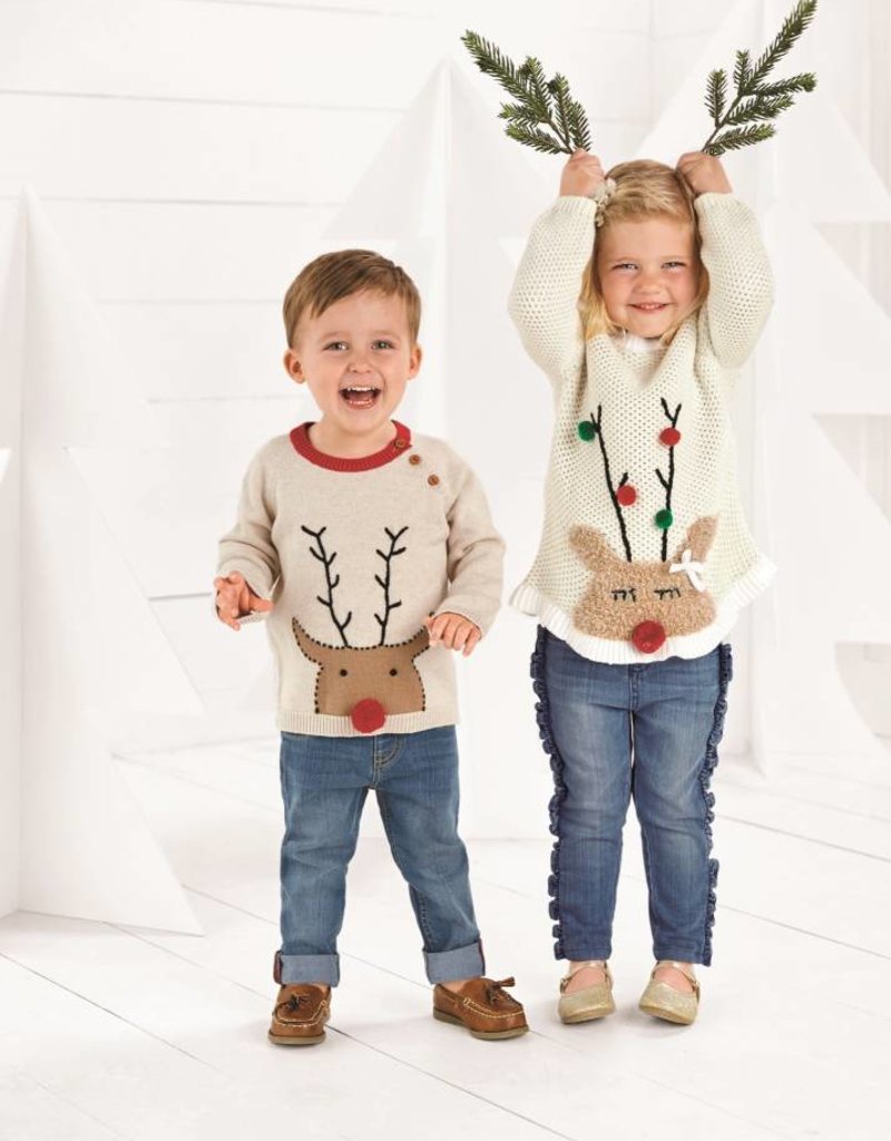 MUD PIE REINDEER SWEATER