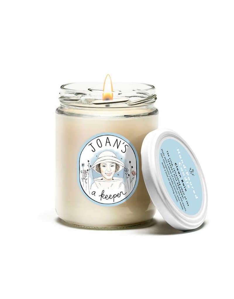 HAND-POURED CANDLE-CLEAN RAIN