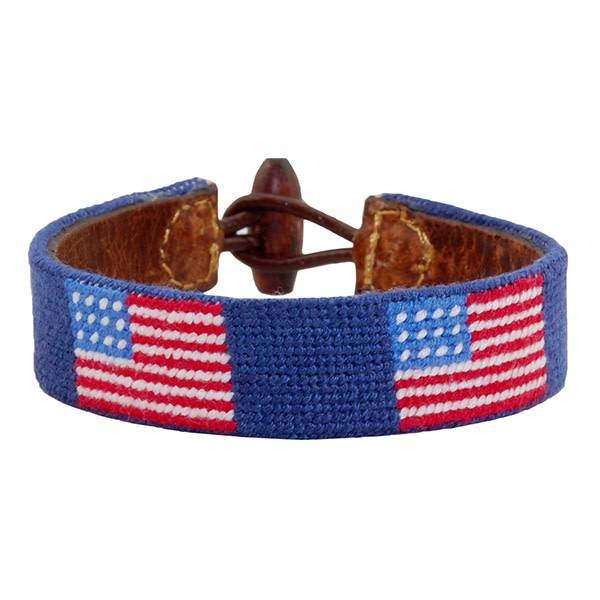 SMATHERS & BRANSON AMERICAN FLAG BRACELET SMATHERS & BRANSON AMERICAN FLAG BRACELET