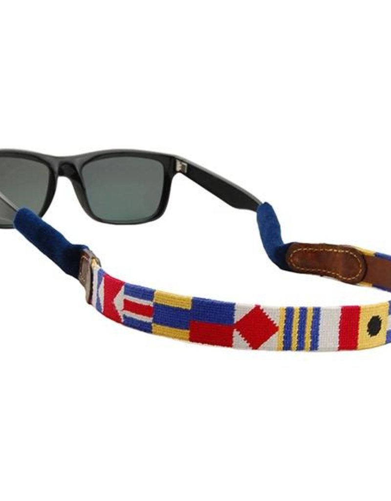 SMATHERS & BRANSON NAUTICAL ALPHABET SUNGLASS STRAP