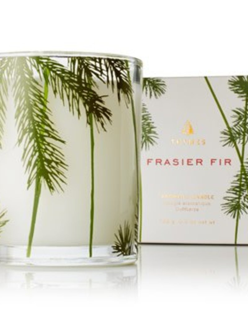 THYMES FRASIER FIR POURED CANDLE, PINE NEEDLE DESIGN