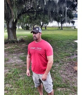 Stage Zero Mens T-Shirt- Red