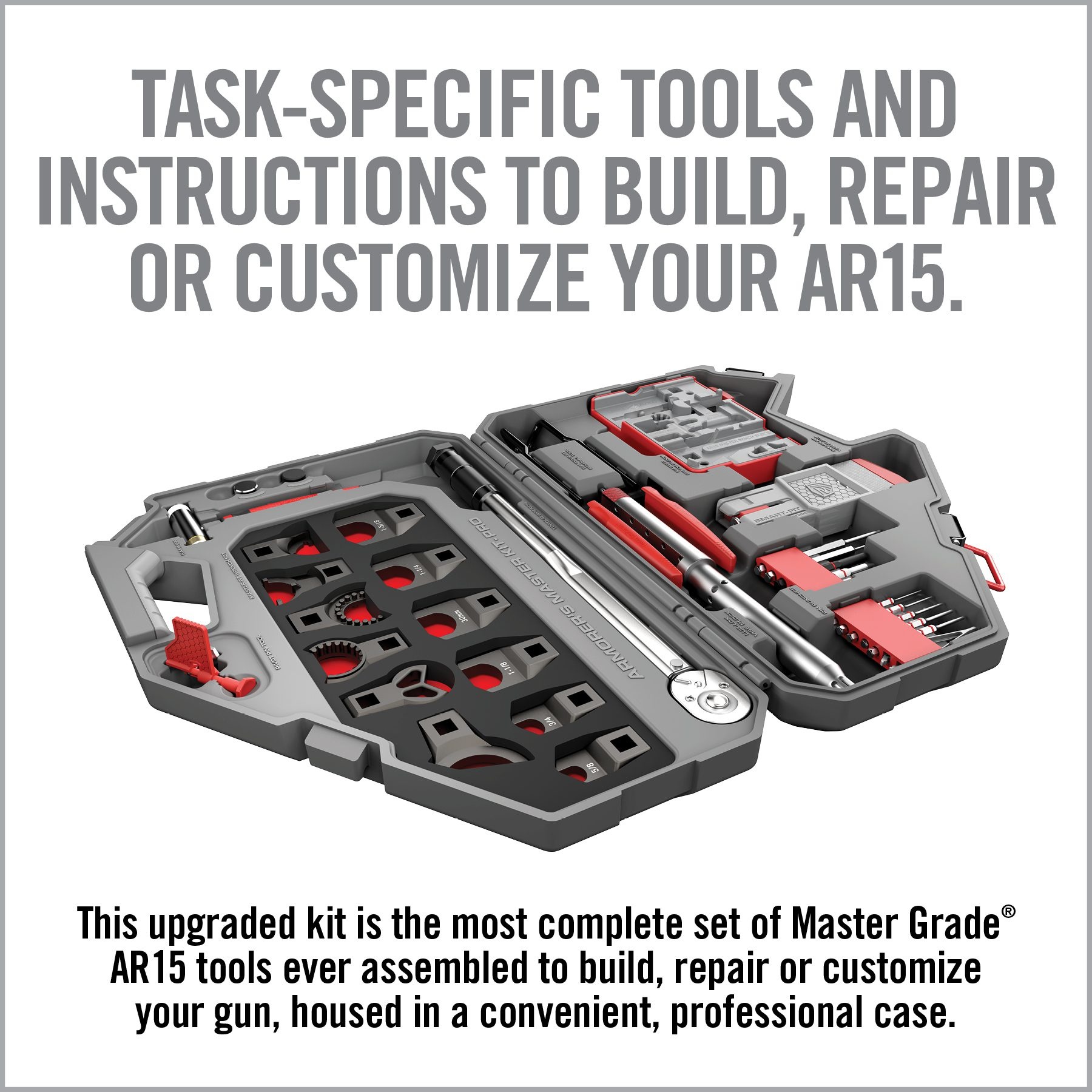 Real Avid Armorer's Master Kit AR15 PRO Stage Zero Shooting Supply