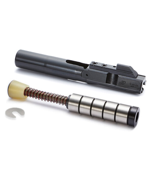 JP Enterprises JP Rifles 9mm Ehanced Bolt and Silent Captured Spring- Short Stroke Heavy- Black