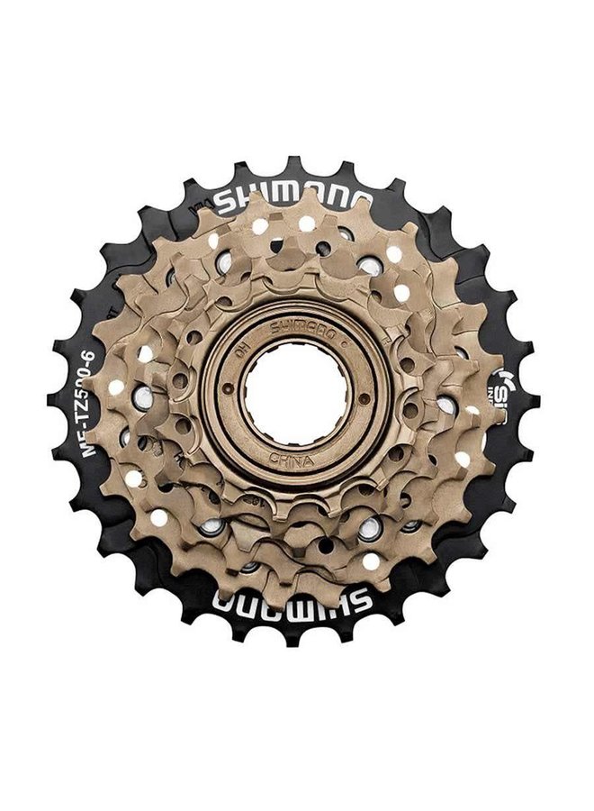 SHIMANO freewheel 6 spd. SPIN ON MF-TZ500 - 14/28t