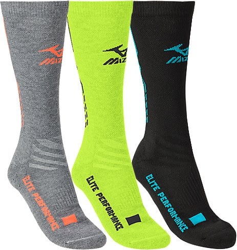 mizuno performance plus volleyball crew socks