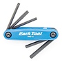 Park Tool, AWS-9.2, Folding screwdriver/ hex wrench set, 4mm, 5mm, 6mm, Flat blade and T25
