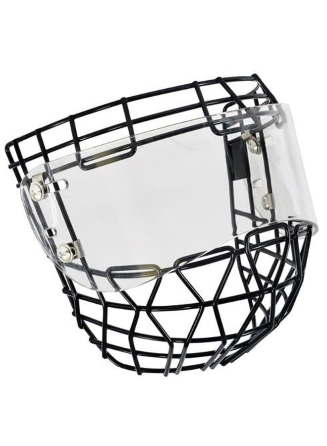 TEK2SPORT RINGETTE CAGE/VISOR SHIELD/CAGE COMBO - ADULT