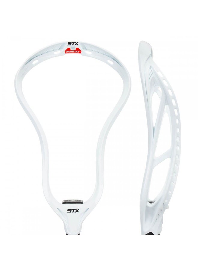 STX ULTRA POWER LACROSSE HEAD UNSTRUNG WHITE