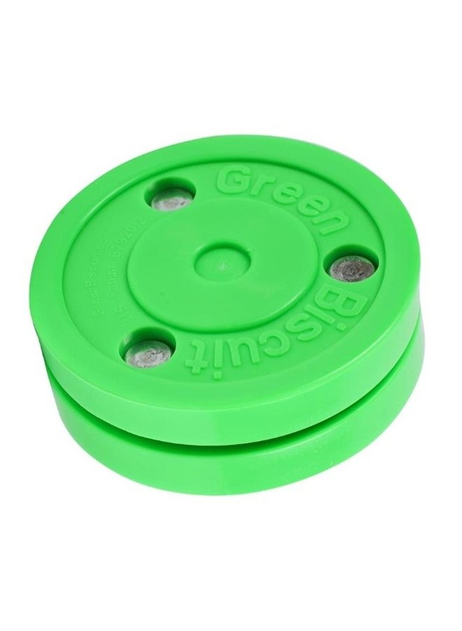 GREEN BISCUIT STICK HANDLING TRAINING PUCK