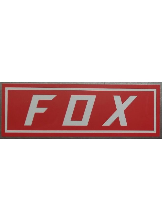 FOX DECALS