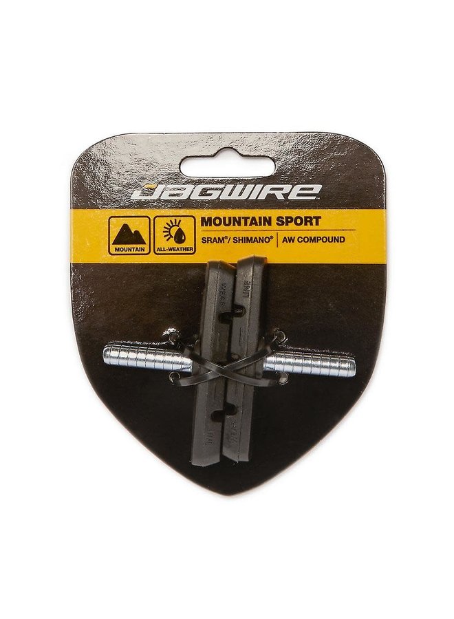 JAGWIRE CANTILEVER BRAKE PADS - Non Threaded Post