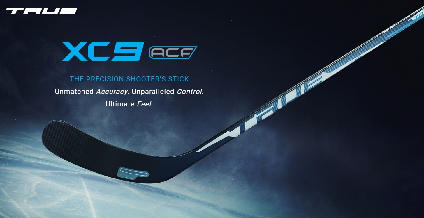 2019 TRUE STK XC9 ACF SR HOCKEY STICKS -Outlet sportwheels Store true xc9 acf banner 1