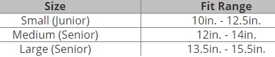VAUGHN 7000 NECKGUARD SMALL (JR) VPC7000 8 VAUGHN 7000 NECKGUARD SMALL (JR) VPC7000 -Outlet sportwheels Store vaughn neck protector 7000 sizing