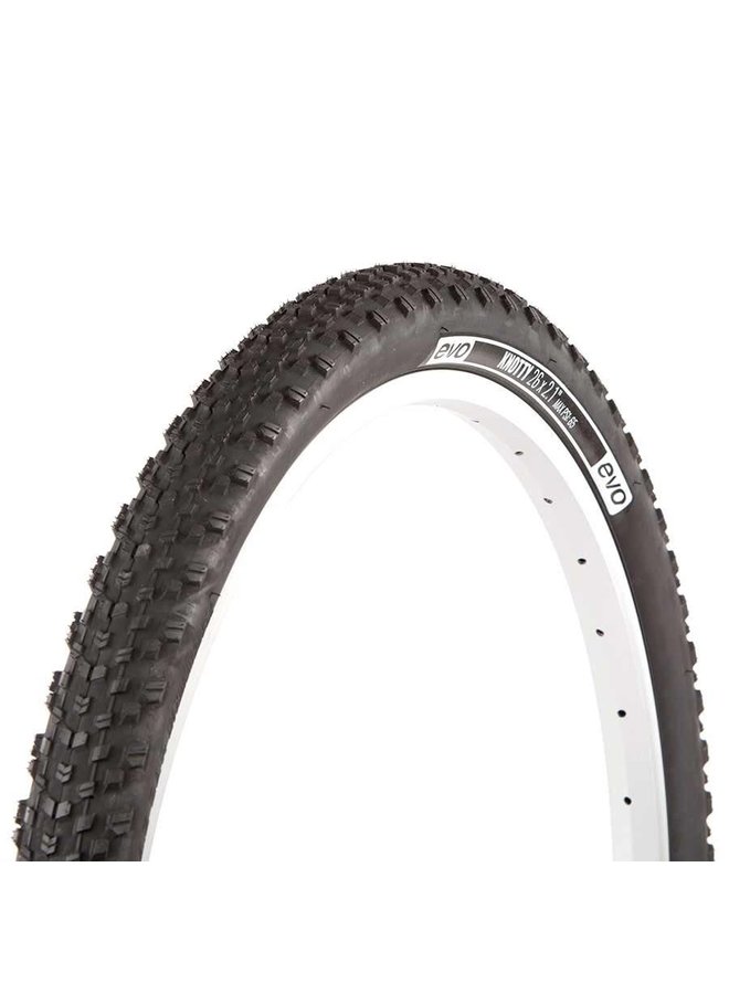 EVO, Knotty, Tire, 29''x2.10, Wire, Clincher, Black