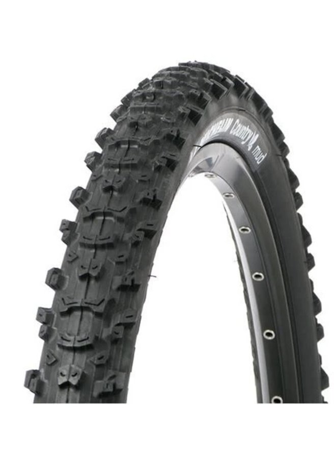 Michelin, Country Mud, Tire, 26''x2.00, Wire, Clincher, 30TPI, Black