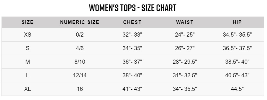 FOX WOMENS RANGER S/S JERSEY -Sports Equipment Shop fox wmns top sizing