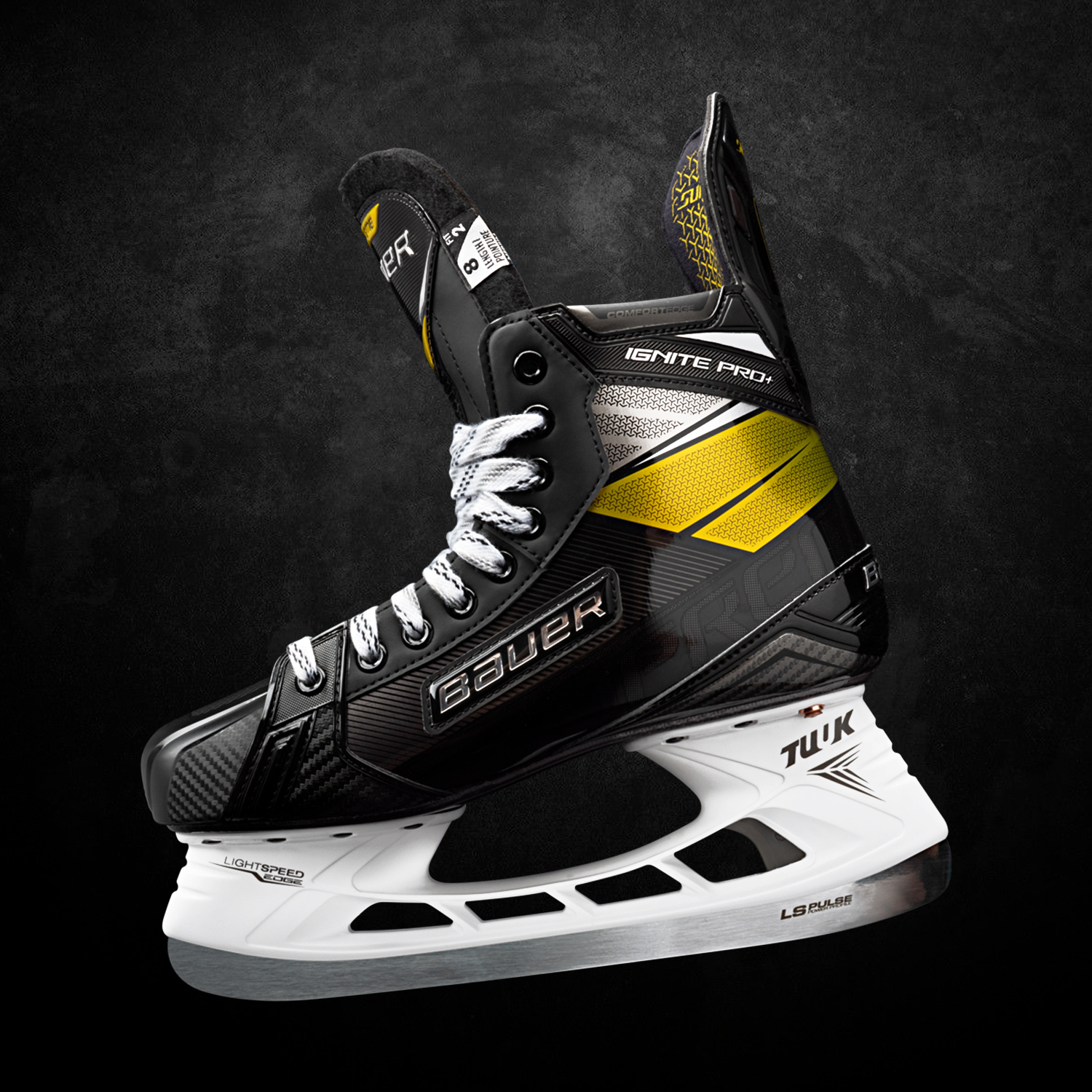 Bauer s pro. Коньки Бауэр Суприм 3s. Bauer Supreme Ignite коньки. Бауэр 3s Pro коньки. Bauer Supreme Pro Jr.