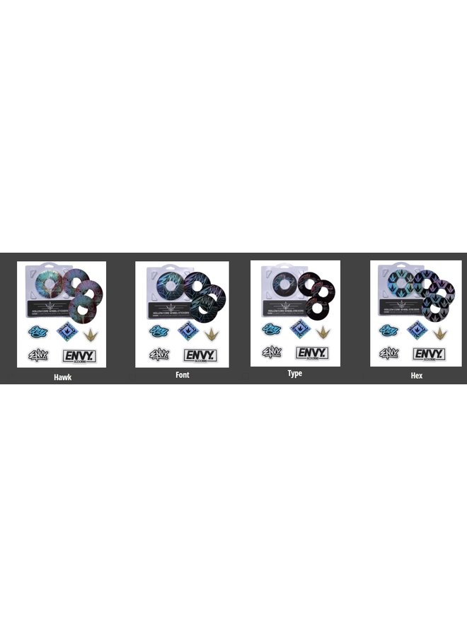 ENVY WHEEL STICKERS