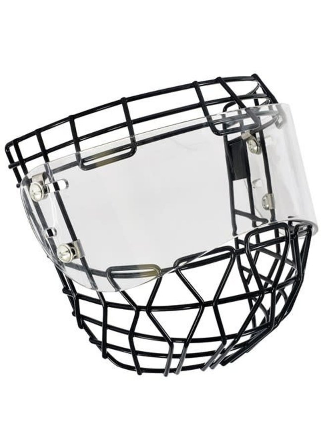 TEK2SPORT RINGETTE CAGE/VISOR SHIELD/CAGE COMBO - JR
