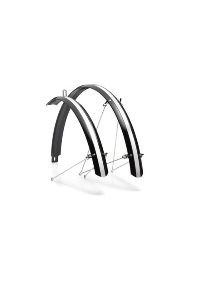 BABAC SUNNYWHEEL 700 X 32/40 FENDER BLACK WITH STAINLESS