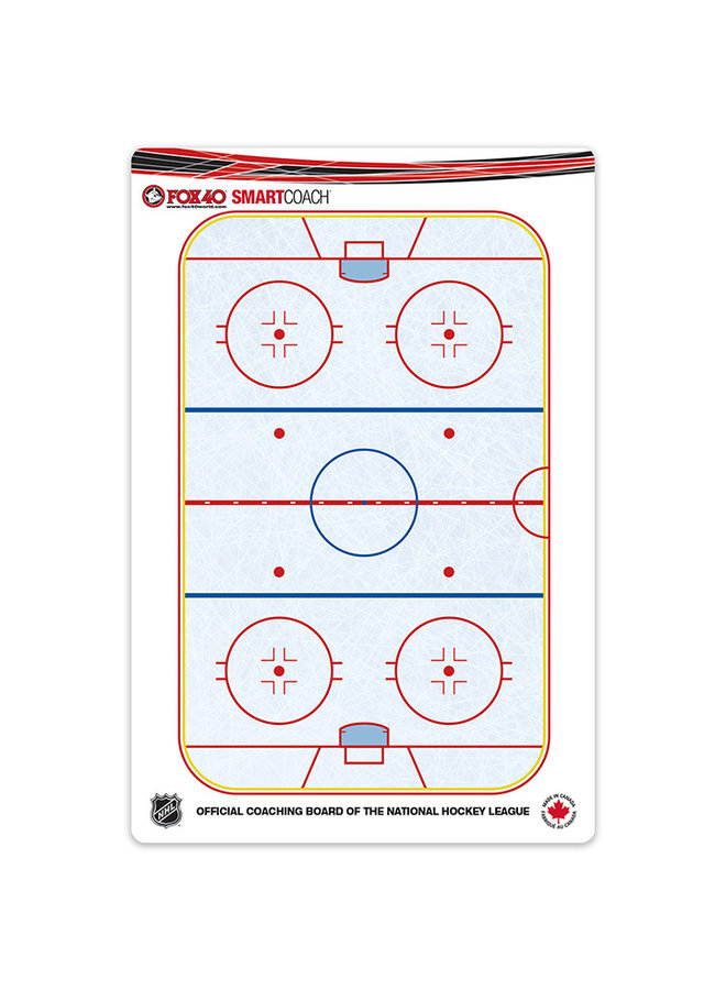 FOX 40 HOCKEY SMARTCOACH PRO POCKET COACHING BOARD