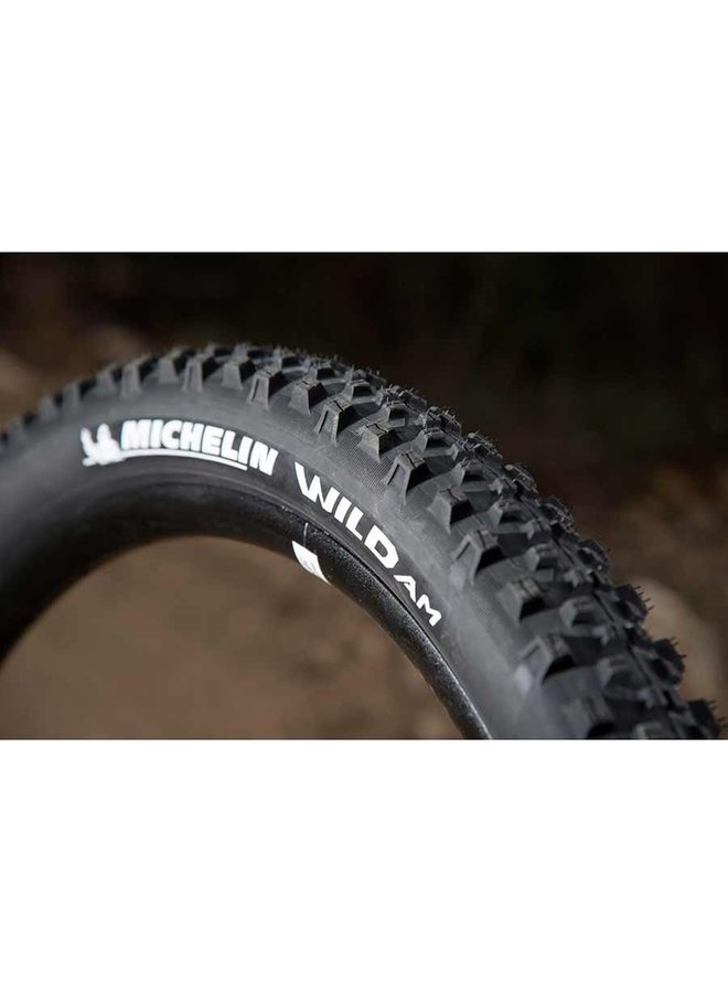 Michelin, Wild AM, 27.5x2.35, Flding, GUM-X, Tubeless Ready, Black