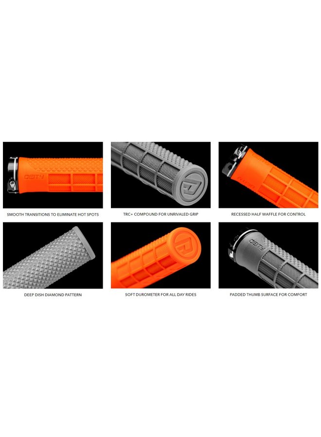 Deity Components Lockjaw Grips 132mm