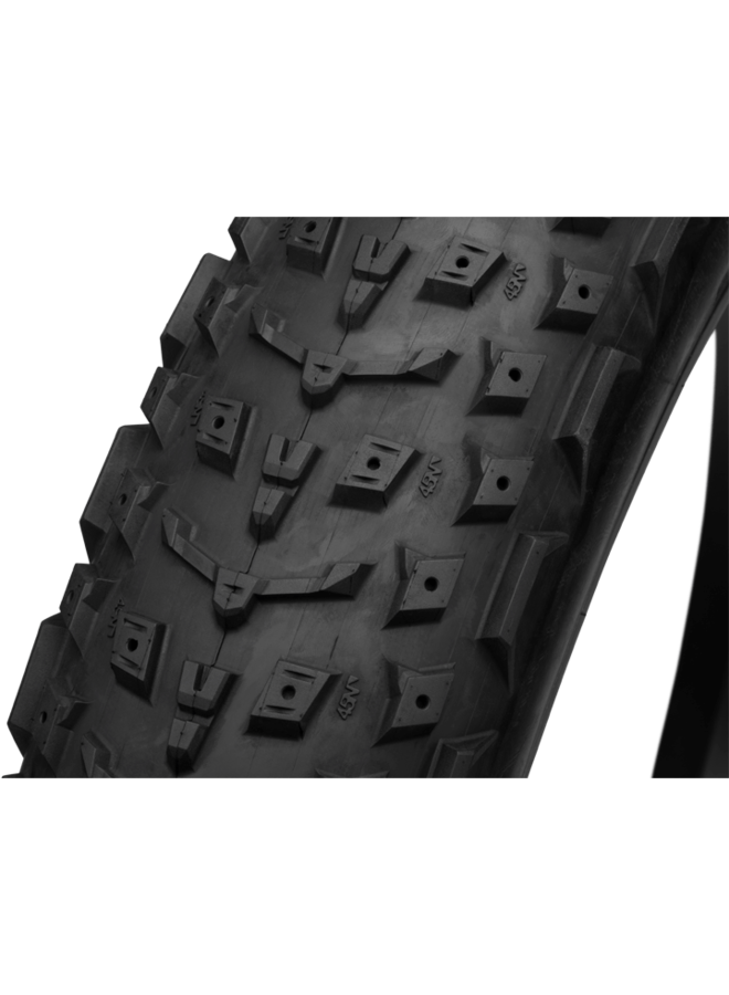 45NRTH Dillinger 5 Tire - 27.5 x 4.5, Tubeless, Folding, Black, 120tpi, Studdable