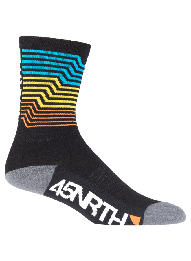 45NRTH MIDWEIGHT SOCK ELECTRIC RIFT