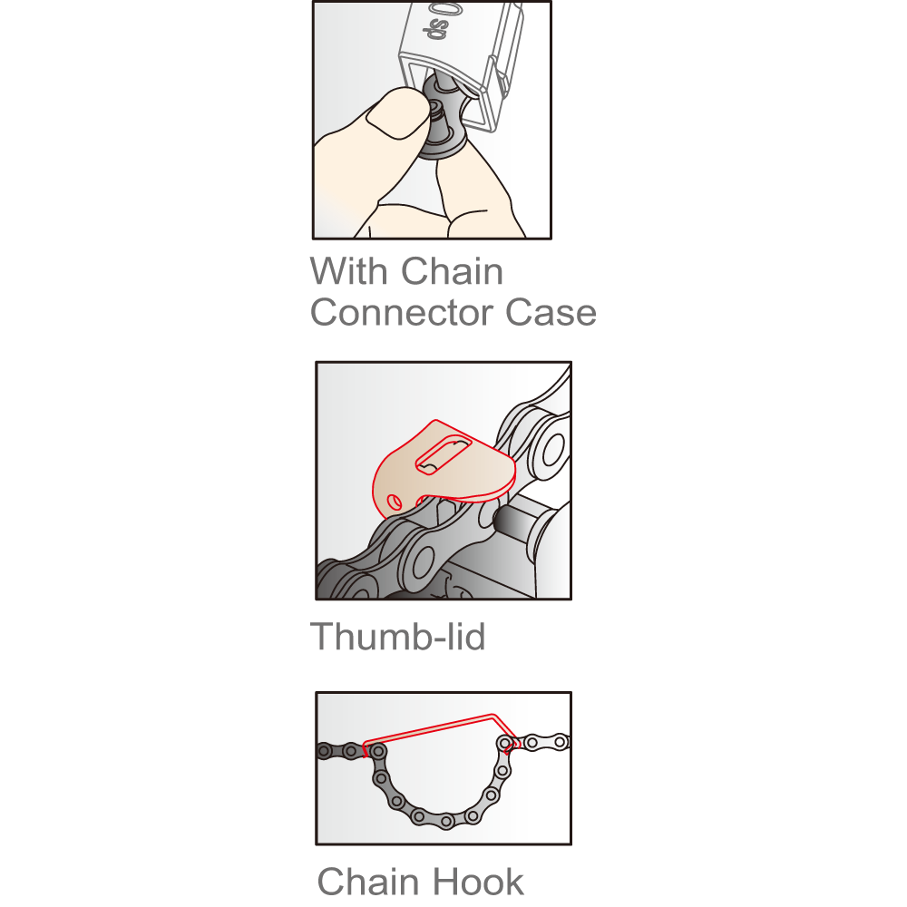 ICETOOLZ PORTABLE CHAIN TOOL UP TO 12 SP, -Sports Equipment Shop icetoolz 61m1 3