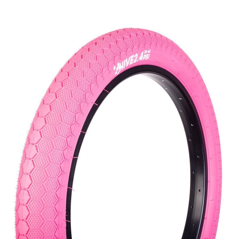 pink bmx tires