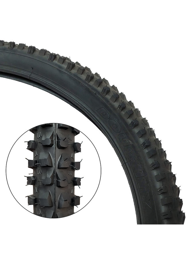 VEE RUBBER  DOUGHTY 26 X 2.60 TIRE BLACK